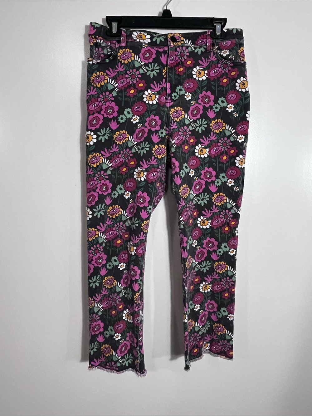 Lazy Oaf Floral Print Jeans